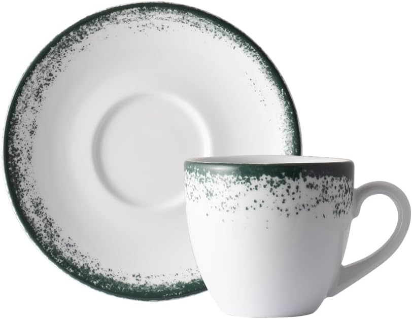 Aparelho de Jantar Névoa Verde - Serve 06 pessoas (COLEÇÃO NÉVOA)