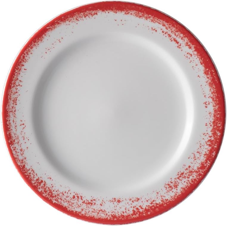Aparelho de Jantar Névoa Vermelho - Serve 06 pessoas (COLEÇÃO NÉVOA)